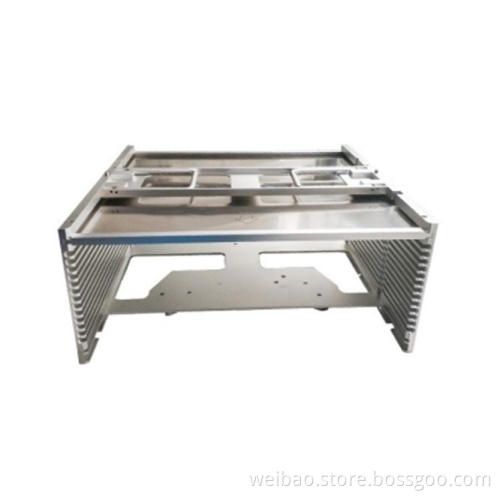 Automatic lock wafer frame box